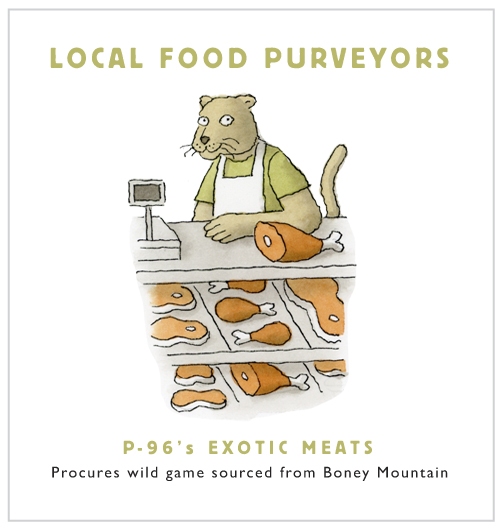 Local food purveyors